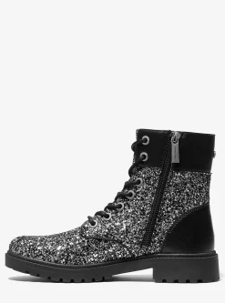 Alistair Glitter Combat Boot