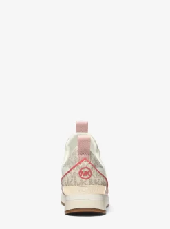 Allie Stride Color-Block Signature Logo Trainer