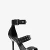 Amal Astor Stud Leather Sandal