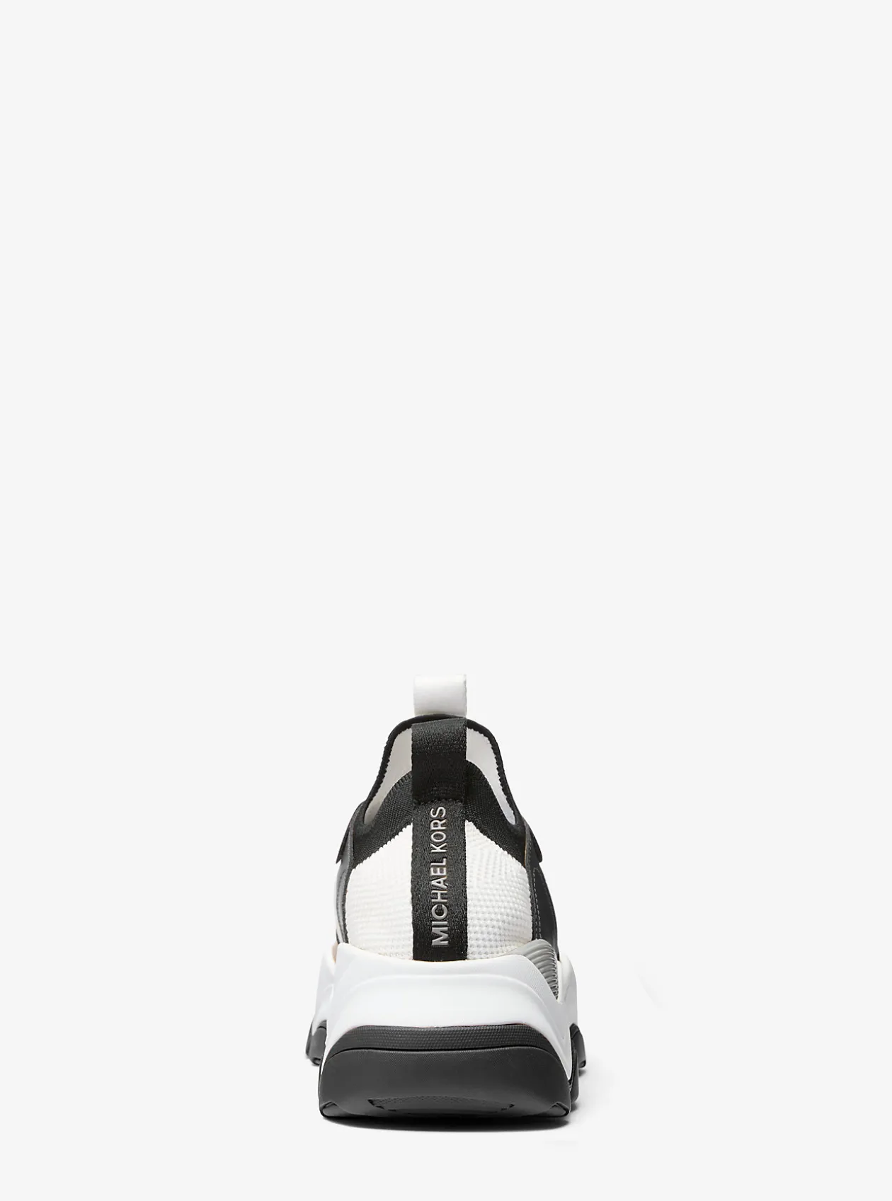 Atlas Stretch Knit and Leather Trainer