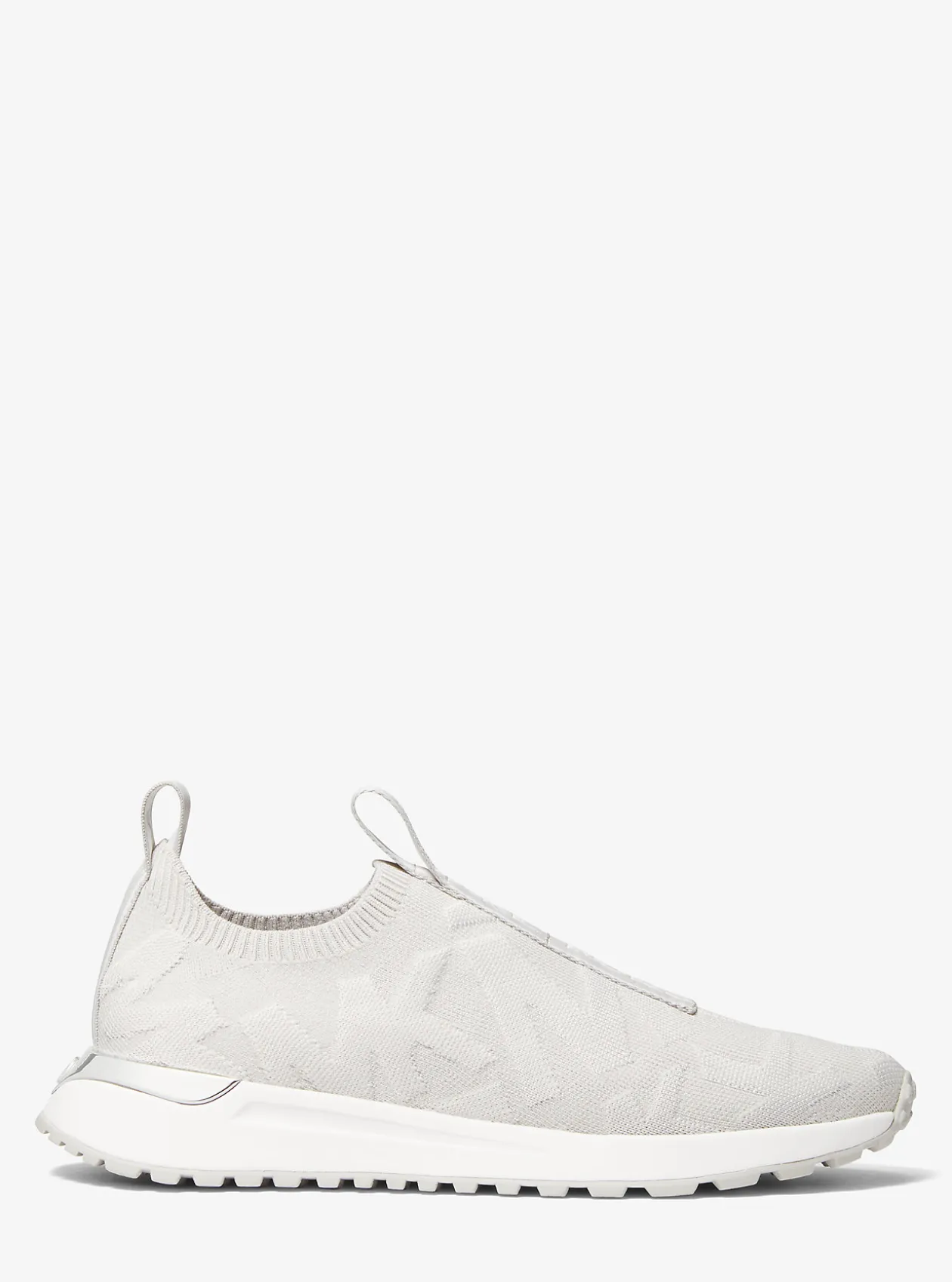Bodie Logo Embossed Stretch Knit Slip-On Trainer