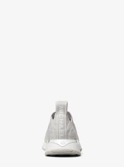 Bodie Logo Embossed Stretch Knit Slip-On Trainer