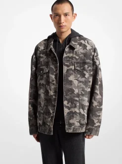 Camouflage Denim Jacket