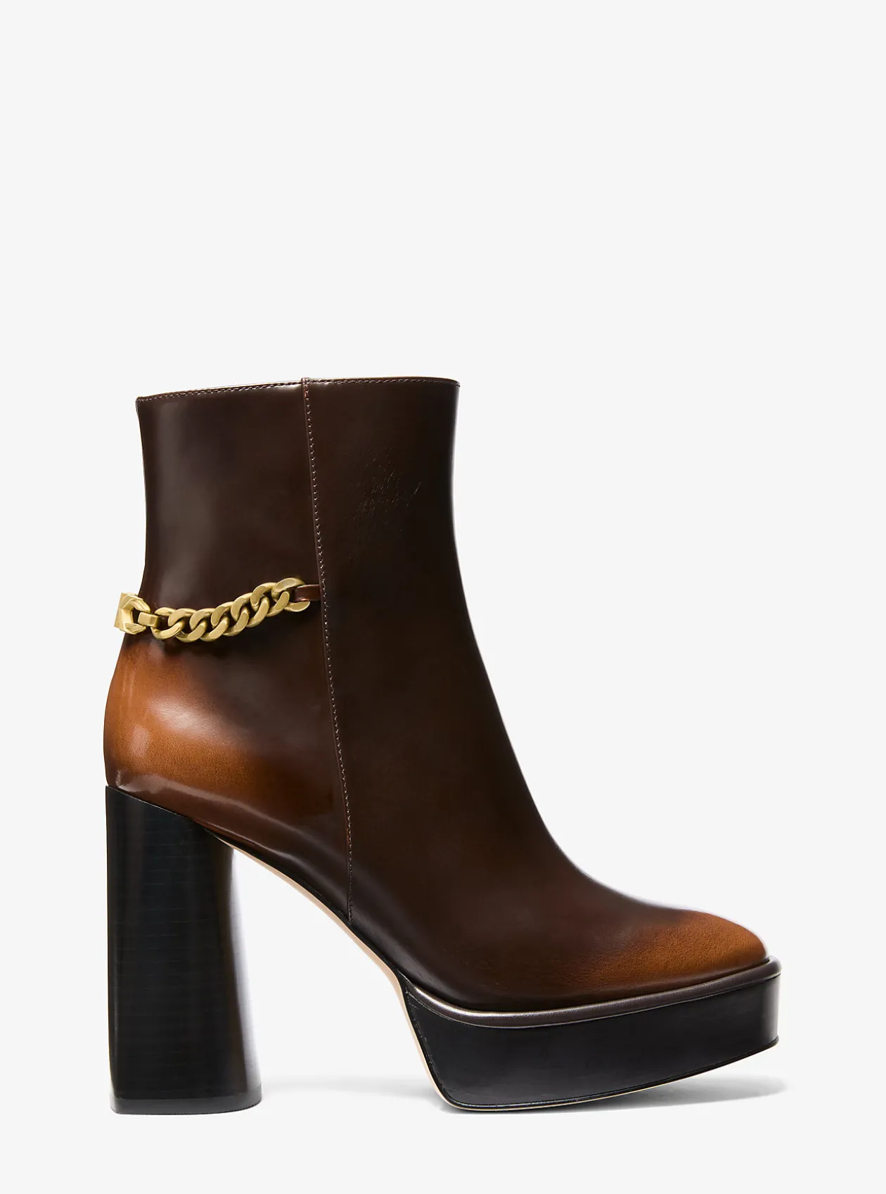 Carlisle Burnished Leather Platform Boot
