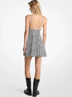 Cheetah Print Slip Dress