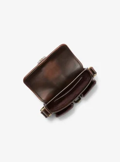 Colby Extra-Small Burnished Leather Shoulder Bag