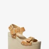 Colby Leather Wedge Sandal