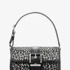 Colby Medium Leopard Print Calf Hair Shoulder Bag