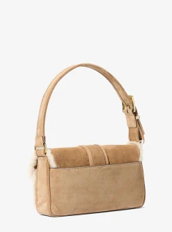 Colby Medium Suede Shoulder Bag