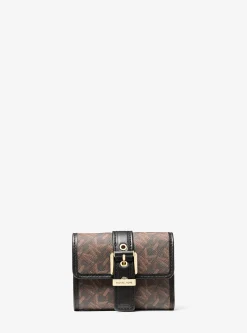 Colby Small Empire Monogram Tri-Fold Wallet