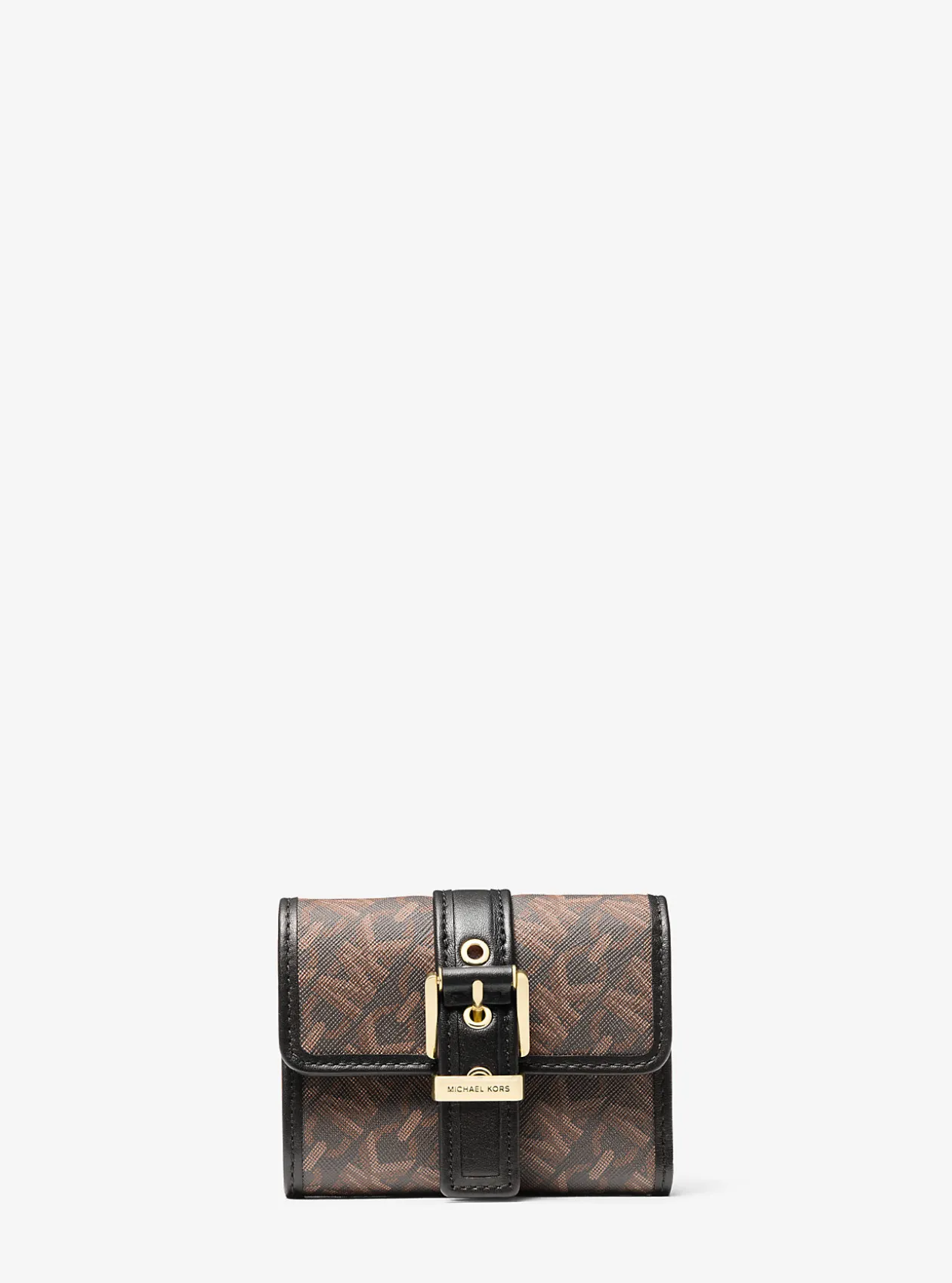 Colby Small Empire Monogram Tri-Fold Wallet
