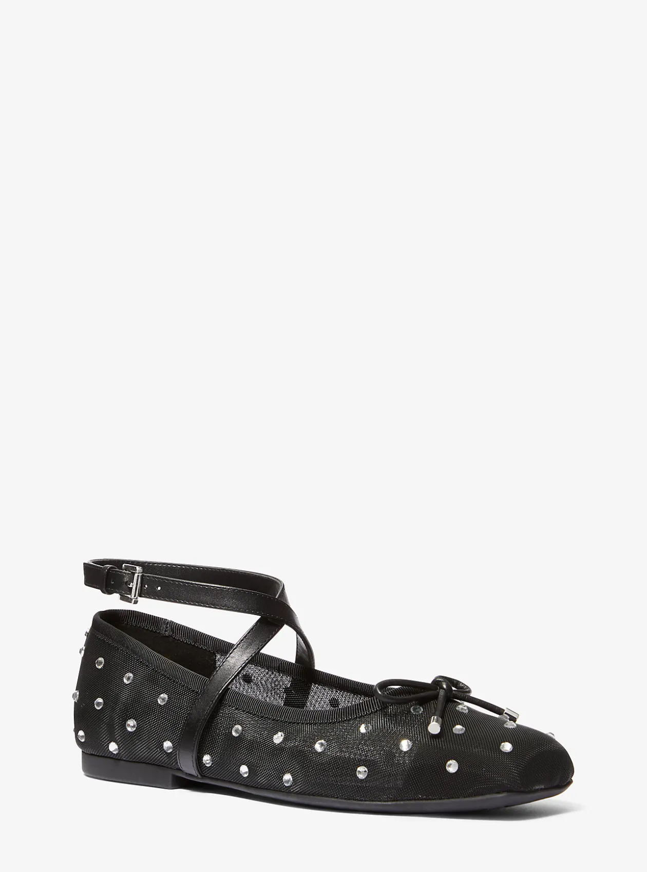 Collette Embellished Mesh Ballet Flat