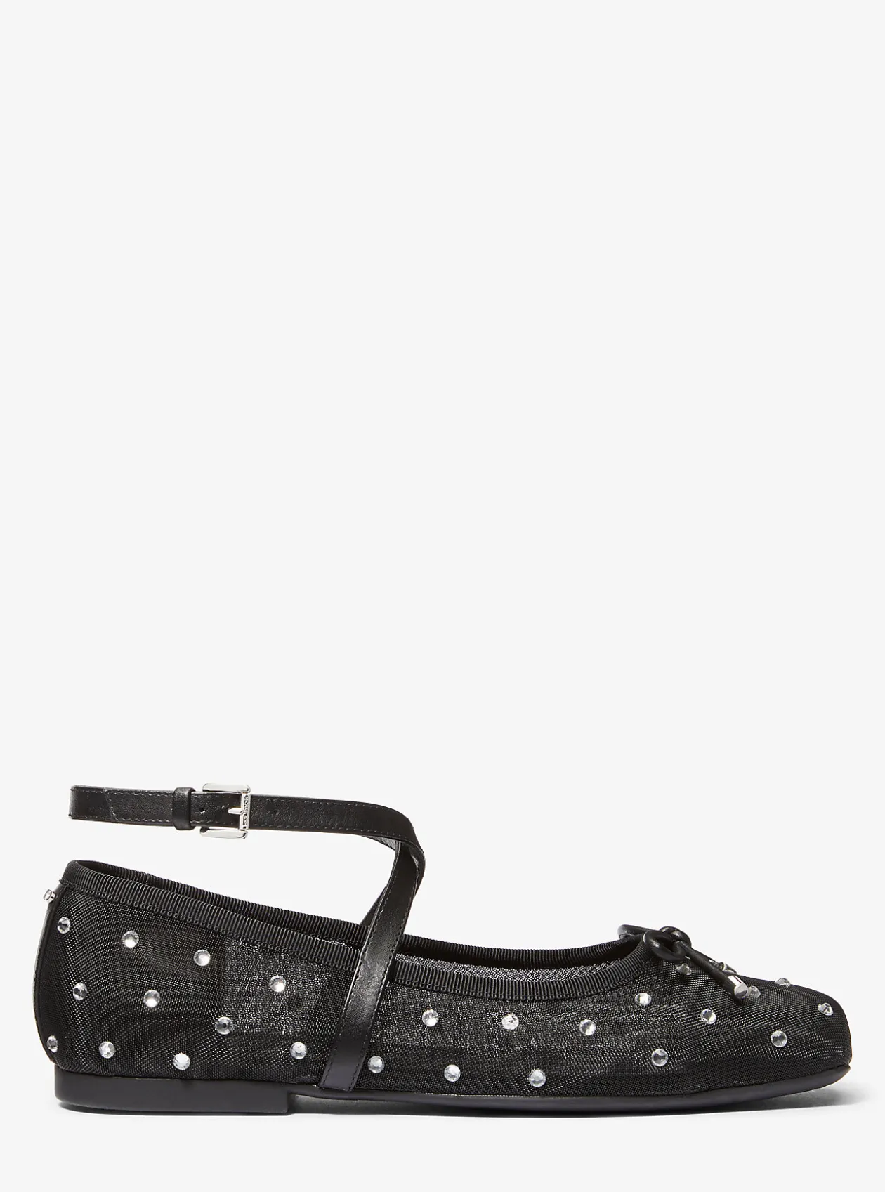 Collette Embellished Mesh Ballet Flat