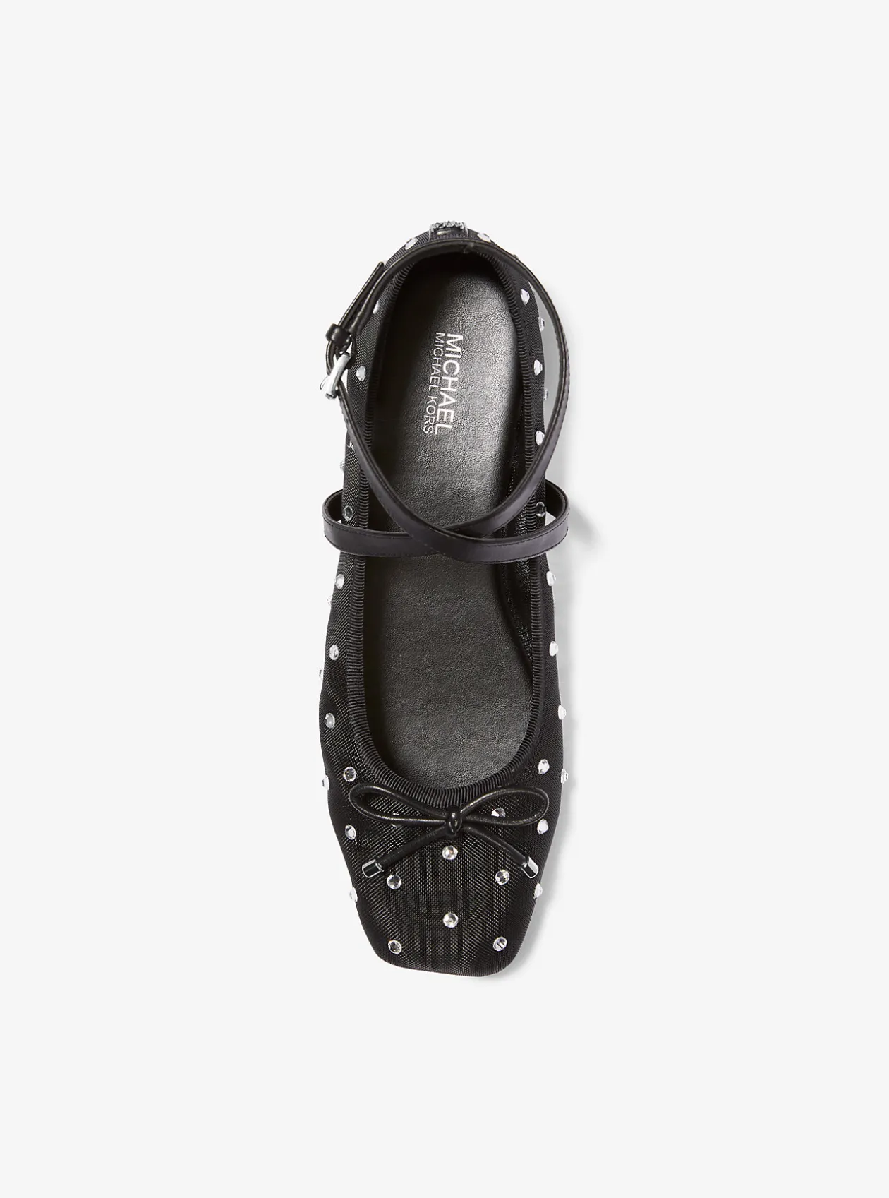 Collette Embellished Mesh Ballet Flat