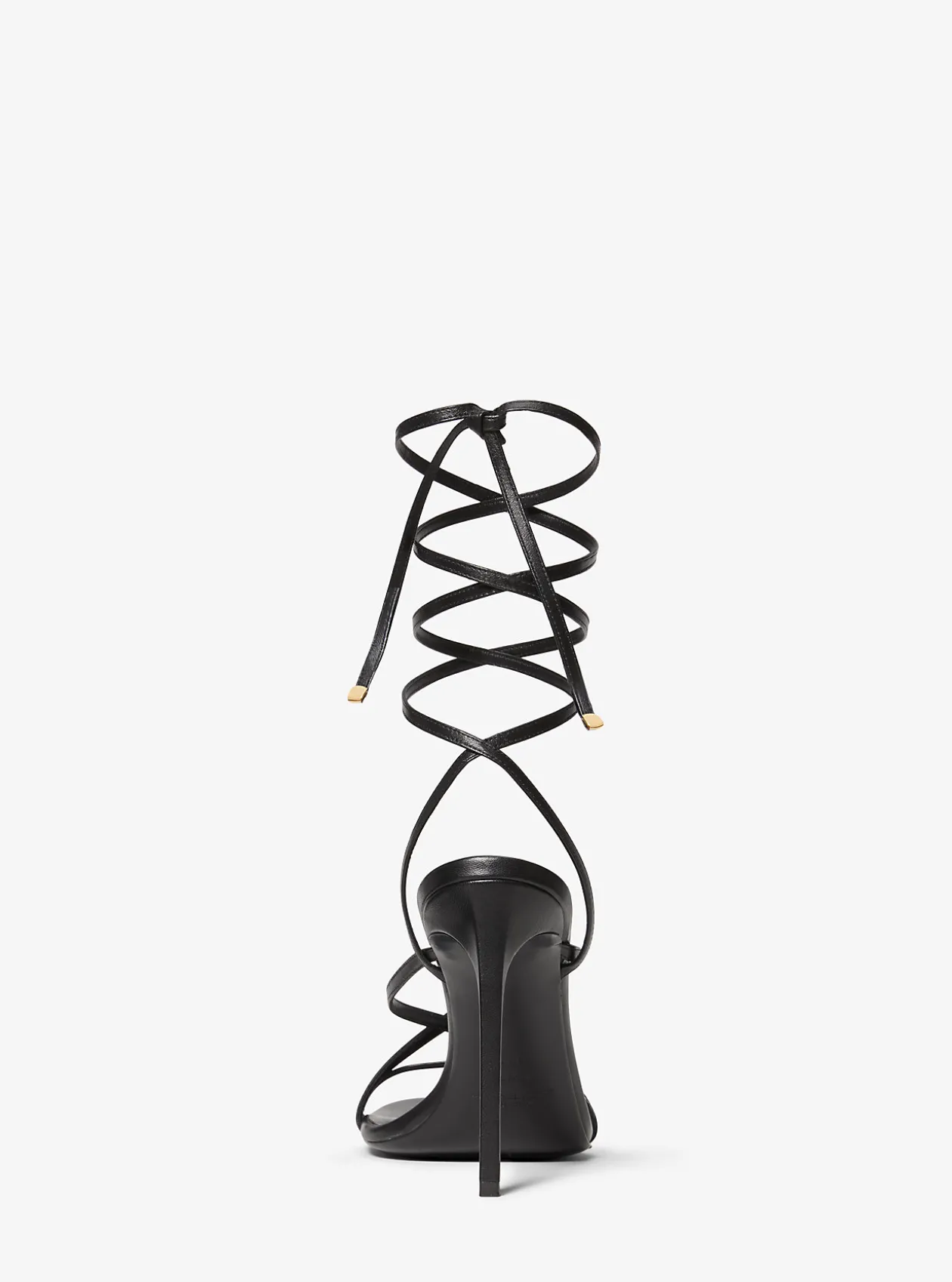 Dahlia Leather Lace-Up Sandal