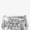 Darrington Large Crackled Leather Shoulder Bag
