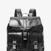 Darrington Large Crackled Leather Backpack