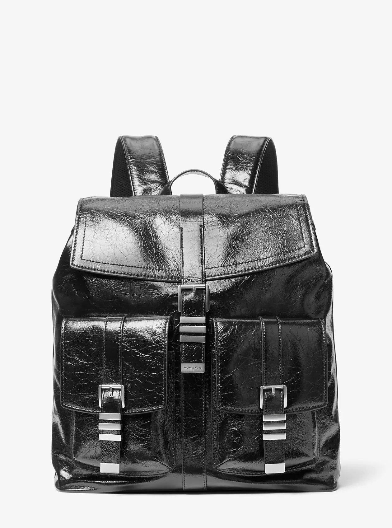 Darrington Large Crackled Leather Backpack
