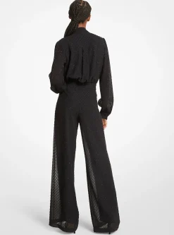 Dot Fil Coup&eacute; Jumpsuit
