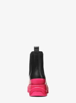 Dupree Two-Tone Leather Boot