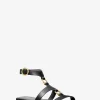 Dusty Ring Leather Sandal