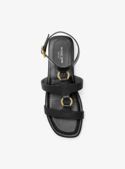Dusty Ring Leather Sandal