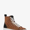 Edie Logo Knit High-Top Sneaker