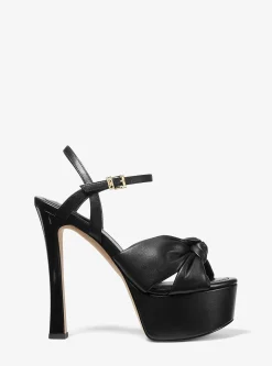 Elena Leather Platform Sandal