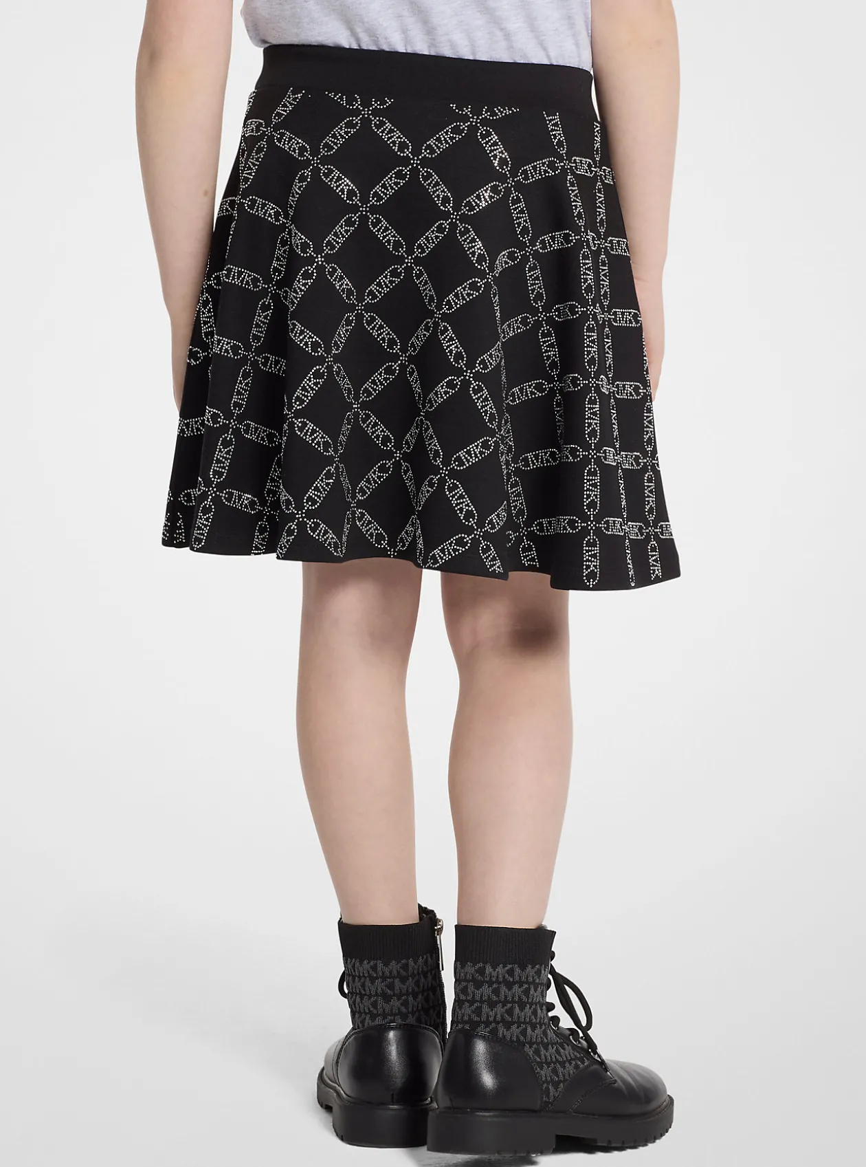 Embellished Empire Diamond Skirt