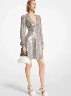 Embellished Georgette Dress