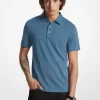 Embroidered Logo Cotton Polo Shirt