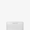 Empire Medium Metallic Pebbled Leather Wallet
