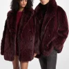 Faux Fur Peacoat