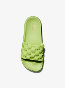 Finnie Logo Embossed Slide Sandal