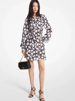 Floral Georgette Midi Dress