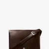 Gloria Medium Leather Messenger Bag