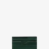 Hudson Crocodile-Embossed Leather Card Case