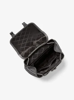 Hudson Medium Pebbled Leather Backpack