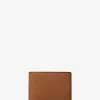 Hudson Pebbled Leather Slim Billfold Wallet