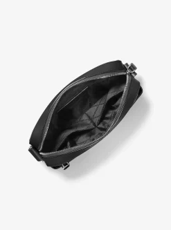 Hudson Pebbled Leather Utility Crossbody Bag