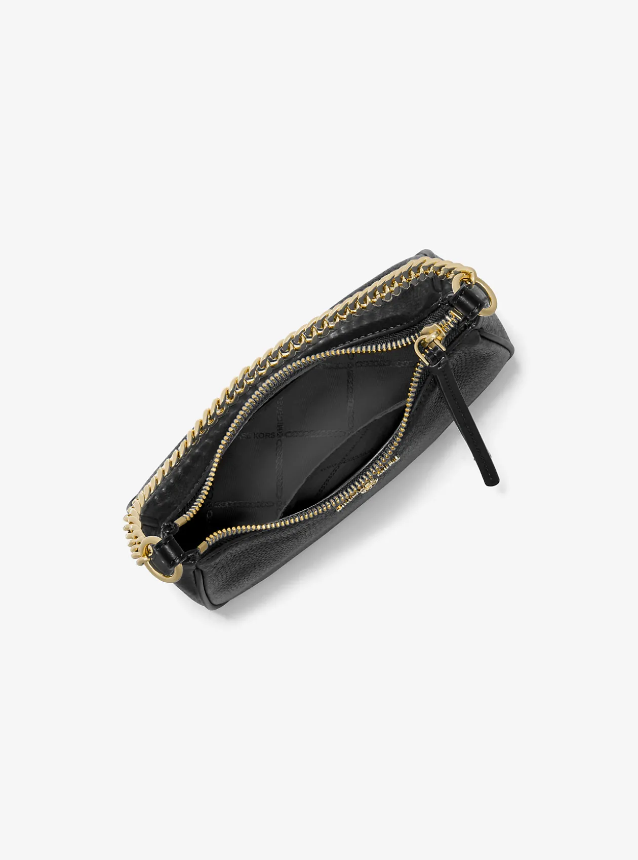 Jet Set Charm Small Pebbled Leather Pochette