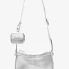 Jet Set Medium Metallic Leather Crossbody Bag with Case for Apple AirPods Pro&reg;