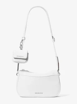 Jet Set Medium Pebbled Leather Crossbody Bag with Case for Apple AirPods Pro®