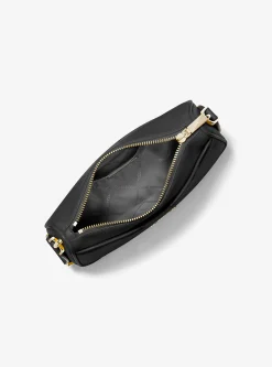 Jet Set Medium Pebbled Leather Crossbody Bag with Case for Apple AirPods Pro&reg;
