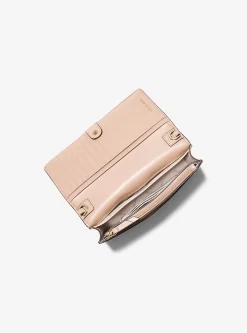 Jet Set Small Two-Tone Logo Smartphone Crossbody Bag