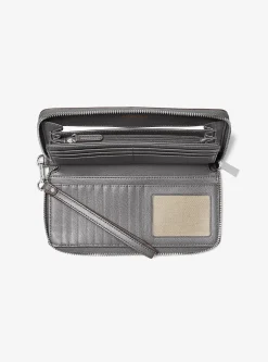 Jet Set Travel Large Leather Continental Wallet