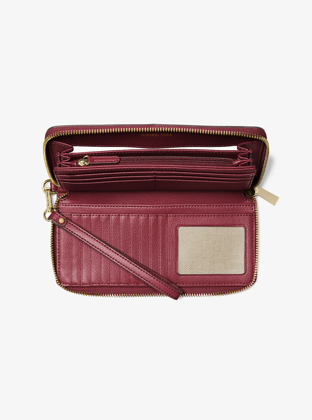 Jet Set Travel Large Leather Continental Wallet