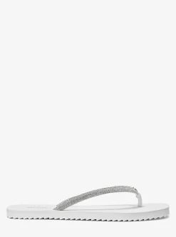 Jinx Crystal-Embellished Flip Flop