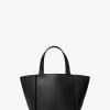 Jordi Small Leather Tote Bag