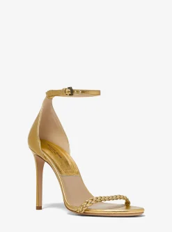 Joslyn Metallic Leather Sandal